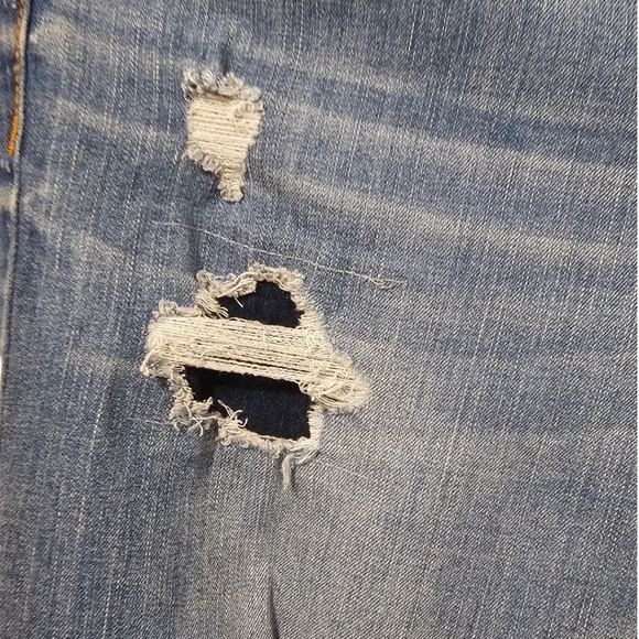 Aeropostale Distressed High Waisted Ankle Jeggings - Picture 6 of 10